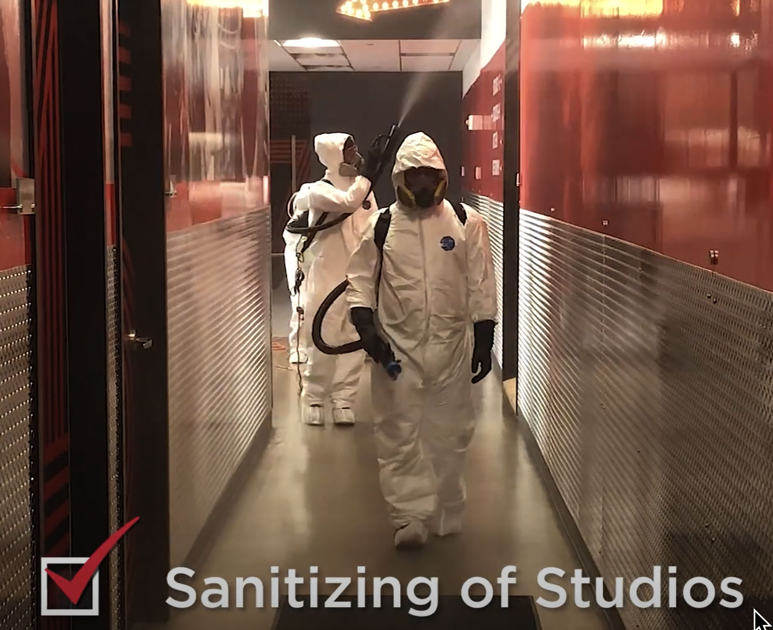Sanitizing Studios
